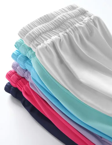 Miniatura 67 de Paquete de 3 pantalones cortos fluidos para niñas con forro de elastano, 2 en 1, faldas de mariposa para jóvenes, para fitness, correr, deportes