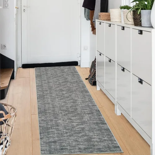 Miniatura 8 de RUGSREAL Alfombra lavable a máquina de 2 x 8 pies, para pasillo, entrada, contemporánea, color liso, alfombra de pasillo moderna para interiores