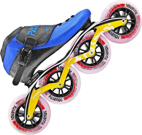 Miniatura 8 de Patines de velocidad profesionales en línea de fibra de carbono para mujeres y hombres, patines de patinaje de fitness al aire libre, ruedas