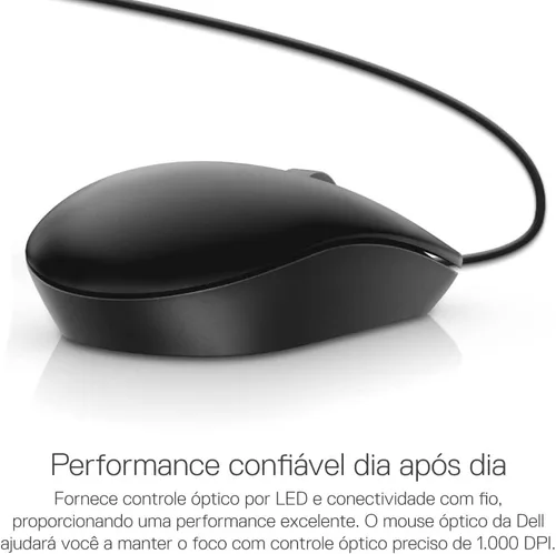 Miniatura 2 de DELL Ratón USB MS116-BK - Negro