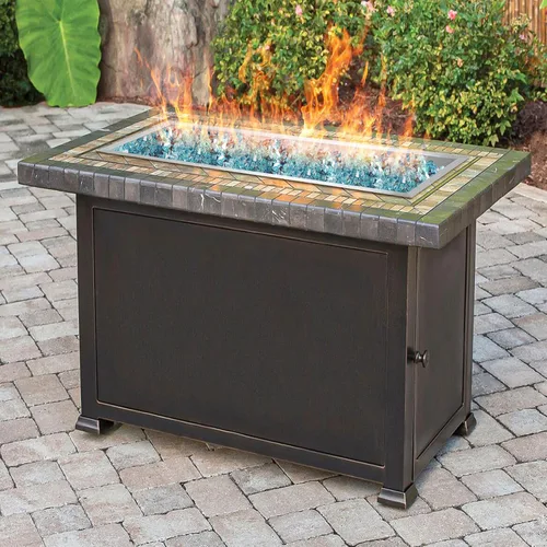 Miniatura 5 de Stanbroil Quemador Rectangular de 36 x 12 Pulgadas para Hoguera con Sartén de Inclusión, Inserto de Fuego a Gas para Mesa de Hoguera DIY, Acero