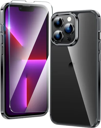 Miniatura 251 de FNTCASE Funda para iPhone 13 Pro-Max: Fundas magnéticas transparentes compatibles con Magsafe Slim anti amarillamiento protección contra caídas
