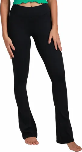 Miniatura 3 de Sunzel Butterflycra - Mini leggings acampanados de cintura alta para mujer, control de abdomen, pantalones de yoga casuales para yoga