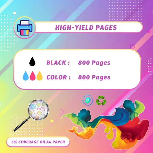 Miniatura 3 de Compatible con cartuchos de tinta Canon PG-275XL CL-276XL funcionan para impresoras Canon PIXMA TR4722 TS3722 TR4720 TS3720 TS3520 (1 juego)