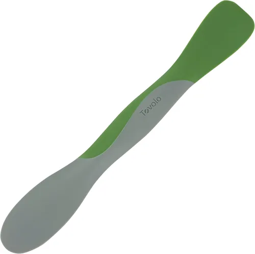 Miniatura 24 de Tovolo Scoop and Spread Herramienta Esparcidora de Sándwich de Silicona Grande de Doble Extremo con Mango de Nailon, Herramienta de Silicona