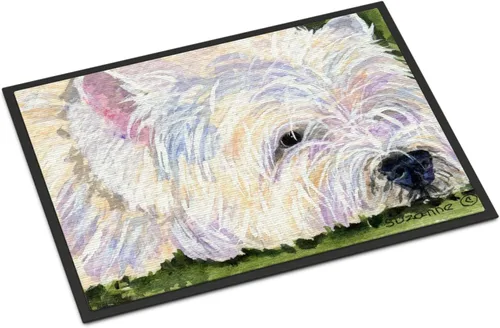 Miniatura 130 de Caroline's Treasures SS8220MAT - Felpudo afgano de 18 x 27 pulgadas, para interiores y exteriores, para entrada, antideslizante, lavable, de pelo