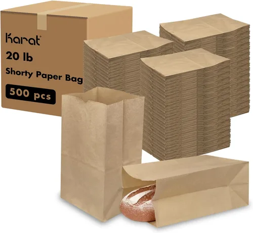 Miniatura 9 de Karat 2lb Paper Lunch Bags - Kraft, 2,000 Count - Versatile Paper Bags for Small Business, Snacks, Popcorns or Party Favor - Sturdy, Self-Standing