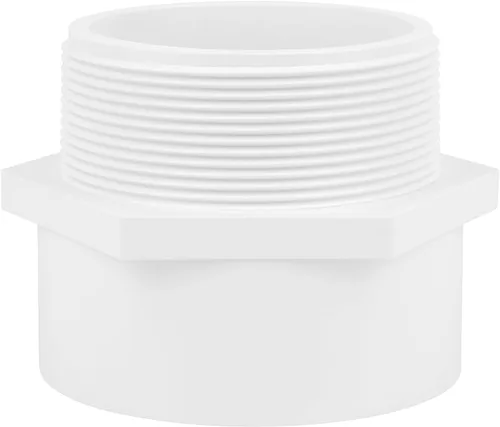 Miniatura 23 de Paquete de 10 Adaptadores Conectores de Acoplamiento de Tubería de PVC de Rosca Doble Hembra de 1 pulgada (F x F) SCH40 Acoplamiento de Tubería