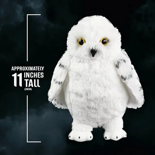 Miniatura 3 de The Noble Collection Harry Potter Hedwig - Peluche de búho nevado de felpa suave de 11 pulgadas (11.0 in), con licencia oficial, accesorios