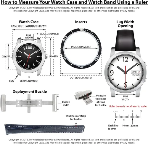 Miniatura 6 de Ewatchparts BISEL INSERTO COMPATIBLE CON TAG HEUER AQUARACER CALIBRE 5 RELOJ WAN2010 WAN2111 1110 AZUL