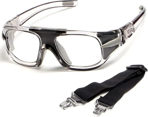 Miniatura 10 de SHEEN KELLY Gafas deportivas profesionales para adultos, gafas de seguridad protectoras para baloncesto, gafas de baloncesto para hombres con Azul