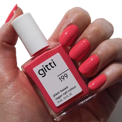 Miniatura 60 de gitti Esmalte de uñas a base de plantas No tóxico, libre de 30, basado en ingredientes de origen natural, libre de crueldad, vegano