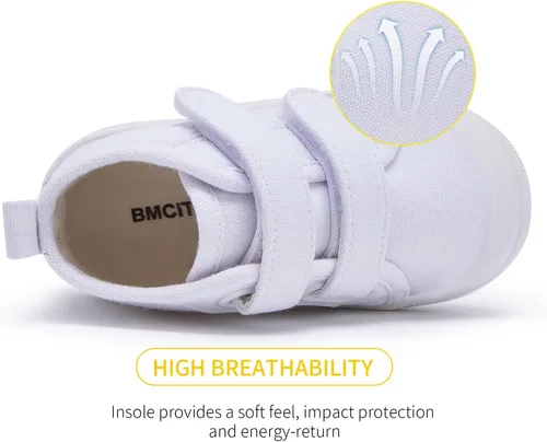 Miniatura 4 de BMCiTYBM Zapatos de lona para niños y niñas pequeños