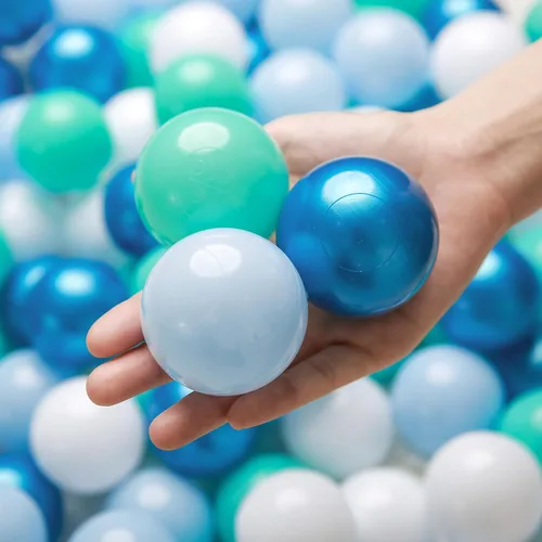 Miniatura 3 de TRENDPLAY Pelotas de Plástico para Pozos de Pelotas de 2.2 Pulgadas, Paquete de 50 100 200 500 Pelotas Huecas, Perfectas para Piscinas de Bebés
