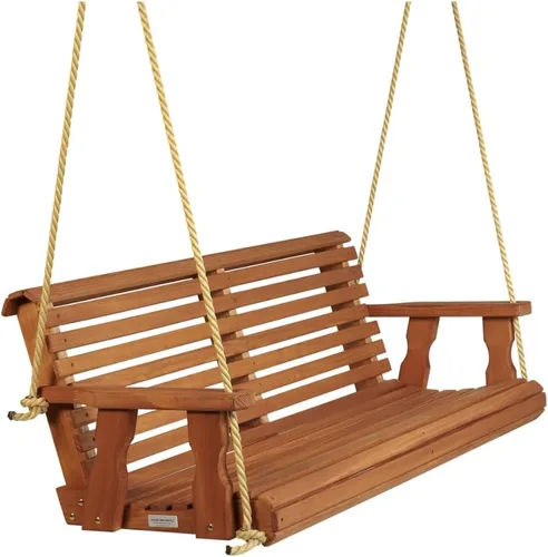 Miniatura 12 de Hamaca Amish resistente para pórtico, 800 Lb, con sogas colgantes