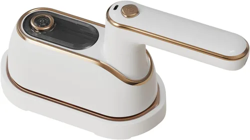 Plancha de vapor de mano, 1200 W de alta potencia, máquina de planchar de doble propósito en seco y húmedo, máquina de planchar con mango giratorio