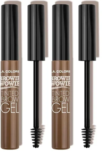 Miniatura 5 de L.A. COLORS Browie Wowie - Gel para cejas tintado, marrón oscuro CBG413