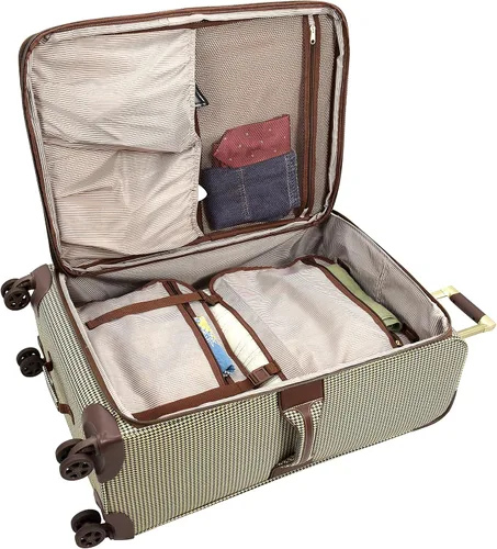 Miniatura 8 de London Fog Oxford III - Juego de 2 piezas (bolsa de cabina y 25 pulgadas giratoria), color verde oliva, Verde -Oliva, London Fog Oxford Iii - Juego