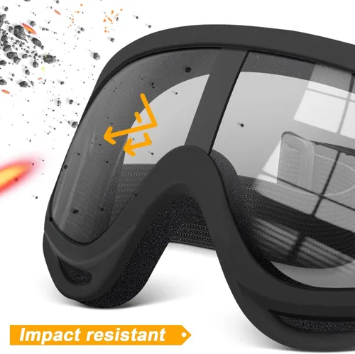 Miniatura 6 de OXG 5 pares de gafas de motocicleta para jóvenes, hombres y mujeres, gafas ATV de esquí, gafas anti-UV, a prueba de polvo y viento, para bicicletas