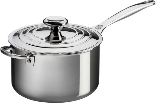 Miniatura 10 de Le Creuset Cacerola de acero inoxidable de tres capas de 2 cuartos de galón