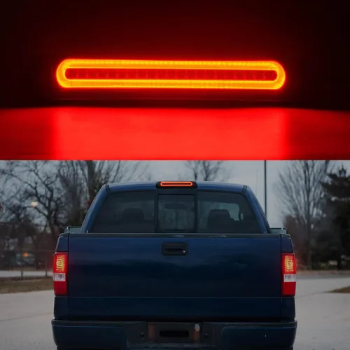 Miniatura 6 de R&F Auto Tercera luz de freno LED de repuesto para F150 (2004-2008)/Explorer Sport Trac (2007-2010)/Mark LT (2006-2008) Luces de carga de techo