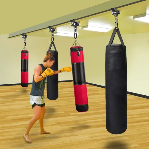 Miniatura 5 de BeneLabel - Colgador para saco de boxeo, soporte para bolsa pesada, kit para saco de boxeo, soporte, montaje en pared, accesorios para viga