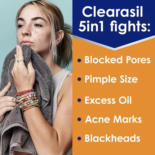 Miniatura 3 de Clearasil Stubborn Acne Control 5en1 Crema de Tratamiento Localizado, 1 oz