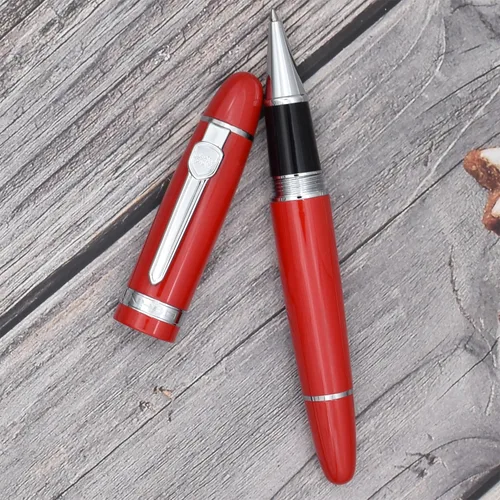 Miniatura 4 de Jinhao 159 Bolígrafo Rollerball negro pesado Big Pen 3 piezas en 3