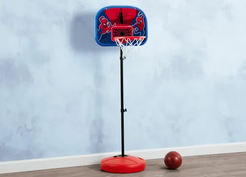 Miniatura 3 de Delta Children - Juego de aro de baloncesto Marvel Spider-Man para niños, color rojo