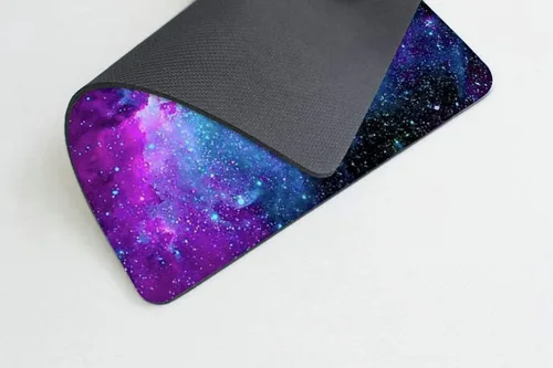Miniatura 3 de Tapete para ratón Galaxy Nebula Universo Espacio, tapete para mouse personalizado, base de goma antideslizante, tapetes de mouse para computadoras