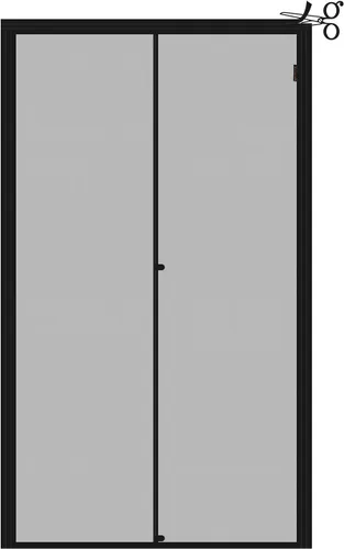 Miniatura 14 de Yotache - Puerta magnética ajustable con pantalla para puertas de 29"-33" de ancho y 79"-81" de altura, malla de poliéster reforzada con tira