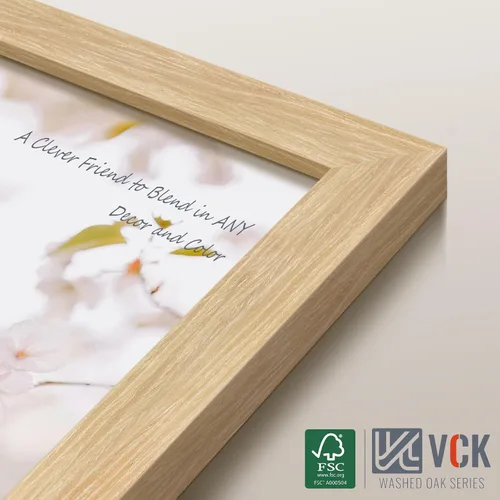 Miniatura 38 de VCK Marcos para póster de madera maciza de 22.375 x 34 pulgadas, marco de fotos A1 negro con montaje en pared, paquete de 3