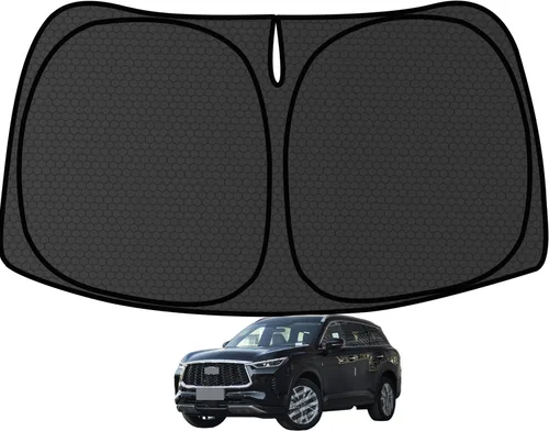 Miniatura 102 de Civic - Parasol para parabrisas Honda Civic 2022-2024 2025 (no para Honda 2022 Sport), visera frontal gruesa plegable 1:1, mantiene tu automóvil más