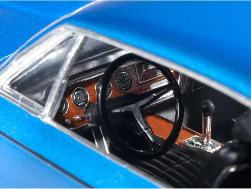 Miniatura 4 de C.P.M. MPC: kit de modelo a escala 1:25 - 1967 Pontiac GTO - Azul, más de 85 piezas - Nivel de habilidad 2, kit de construcción de vehículos