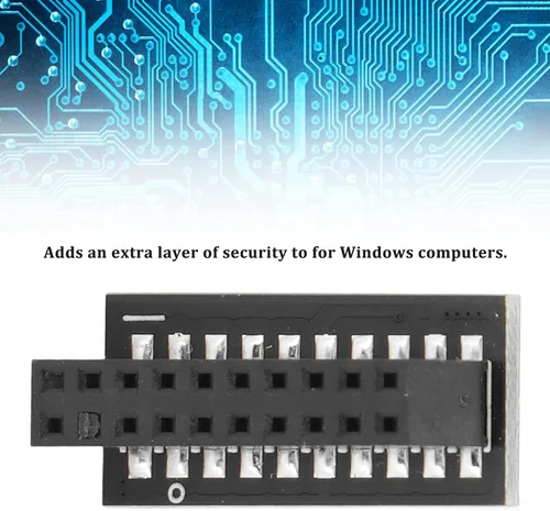 Miniatura 3 de Módulo LPC 20Pin de la seguridad de TPM 2,0 para el cifrado de datos del sistema informático de la placa base