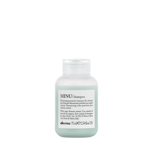 Miniatura 12 de Davines MINU Shampoo Champú de retención de color para cabello teñido y tratado Protege y mantiene el cabello brillante, brillante durante más