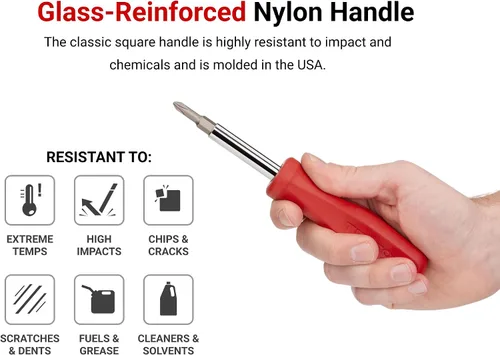 Miniatura 5 de TEKTON Juego de Destornilladores Multi-Bit 6 en 1, 4 Piezas (Phillips, Ranurado, Torx, Cuadrado) DMS91002 Establecer