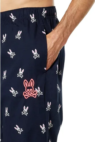 Miniatura 3 de Psycho Bunny Pantalones de popelina 100% algodón con estampado