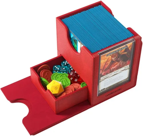 Miniatura 5 de Gamegenic Sidekick Pro 100+ XL Convertible - Caja de mazo premium con almacenamiento seguro para tarjetas, estuche deslizante para tarjetas