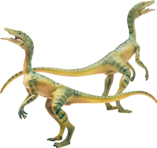 Miniatura 13 de Gemini&Genius Anquilosaurio Velociraptor Compsognathus Dilophosaurus Dilophosaurus Dinosaurs Set, recuerdo de fiesta, coleccionista de dinosaurios