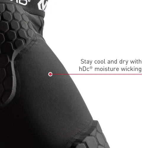 Miniatura 7 de McDavid Men's Compression Shorts wHEX Pads Dual-Density Tights wHip, Tailbone, Thigh Padding for wCup Pocket, Football