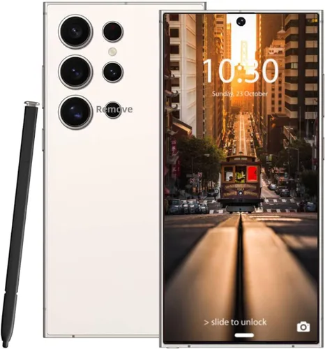 Miniatura 13 de Teléfono C24 Ultra desbloqueado, 8 GB+256 GB de gran almacenamiento, teléfono celular Android 14, batería desbloqueada de 6800 mAh, 6.8 pulgadas/5G