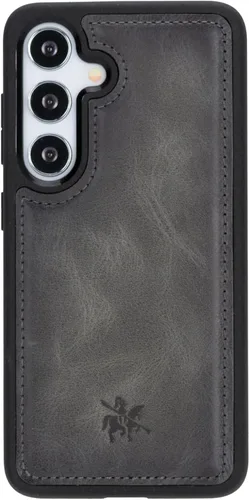 Miniatura 97 de Venito Lucca - Funda de piel compatible con Samsung Galaxy Note 10 (6,3 pulgadas), extra segura, con cubierta trasera acolchada, cocodrilo negro
