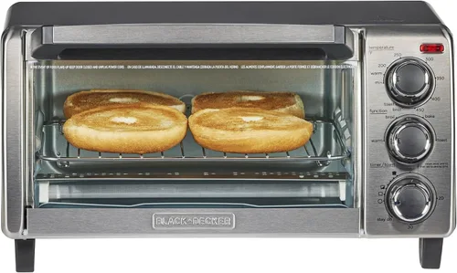 Miniatura 14 de BLACK+DECKER Crisp N Bake™ PRO - Horno tostador digital de 4 rebanadas, 5 funciones de cocción, horno de encimera de convección, se adapta a pizza