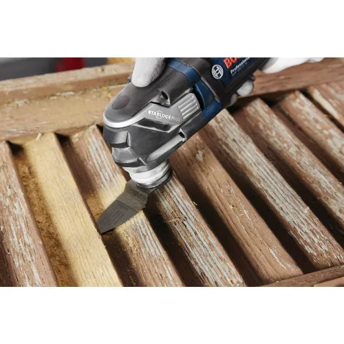 Miniatura 7 de Bosch OSL200CR 2 pulg. Hoja de sierra Starlock® multiherramienta oscilante de grano de carburo para dedo