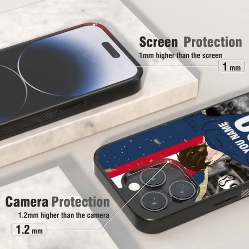 Miniatura 3 de Fundas de teléfono personalizadas para iPhone 11, 12, 13, 14, 15, 16, 17, Pro Max Plus Mini X 6, 7, 8, para Samsung Z Flip 3, 4, 5, Galaxy S, A Note