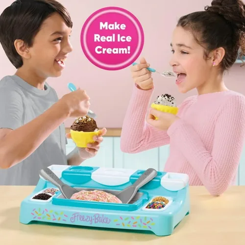 Miniatura 7 de ProductMix Mezclas de Helado Fáciles de Hornear y Congelar/Vainilla - Galletas y Crema y Miel de Caramelo/Fresa - Pastel Cortado y Deleite