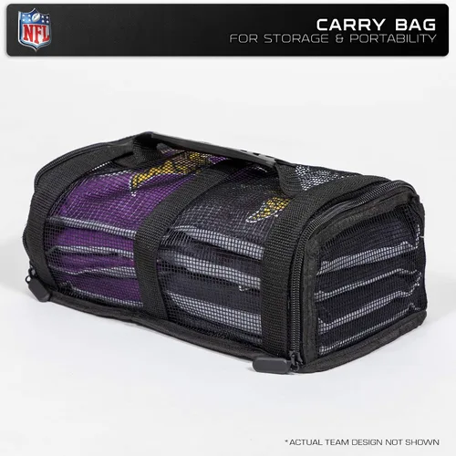 Miniatura 3 de Wild Sports - Puf de doble cara NCAA College de 8 unidades, bolsas de lanzamiento prémium para juego de cornhole, ideal para portones traseros