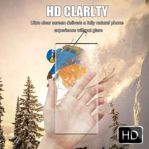 Miniatura 2 de (2+2 unidades) Protector de pantalla para Note 10 Plus con protector de lente de cámara, alta definición, transparencia, dureza 9H, resistente a