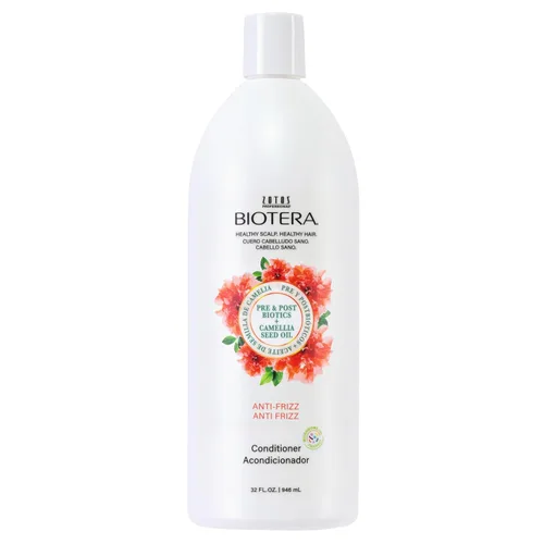 Biotera Anti Frizz Smoothing Conditioner | Smooths & Controls Frizzy, Unruly Hair | Microbiome Friendly | Vegan & Animal Test Free | Paraben Free |
